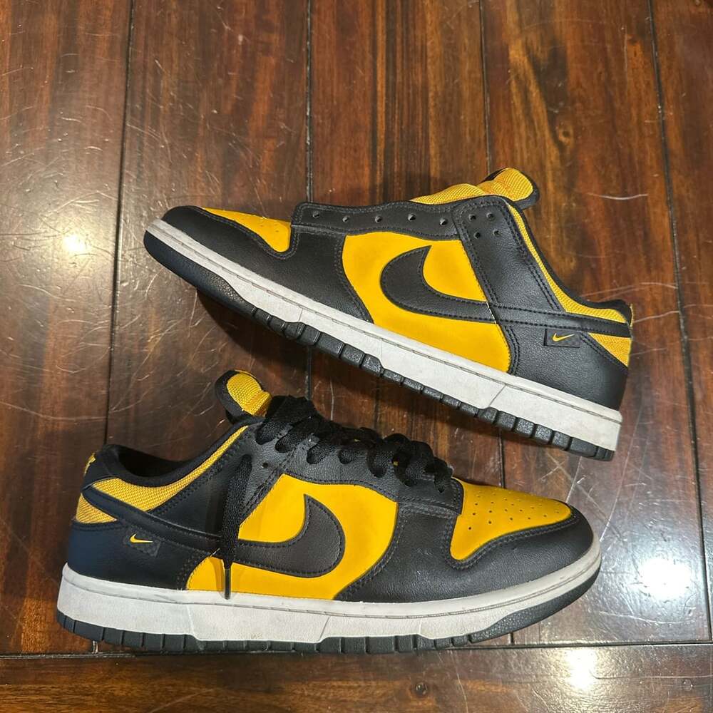 Nike Dunk Low Reverse Goldenrod Black University Gold Shoes Size 10